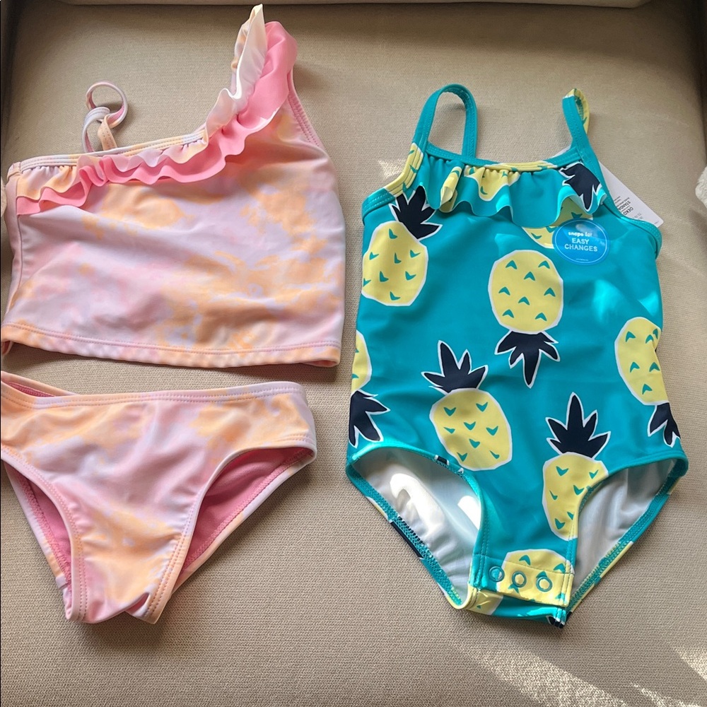 Girls Toddler swim Bundle.  12 mos